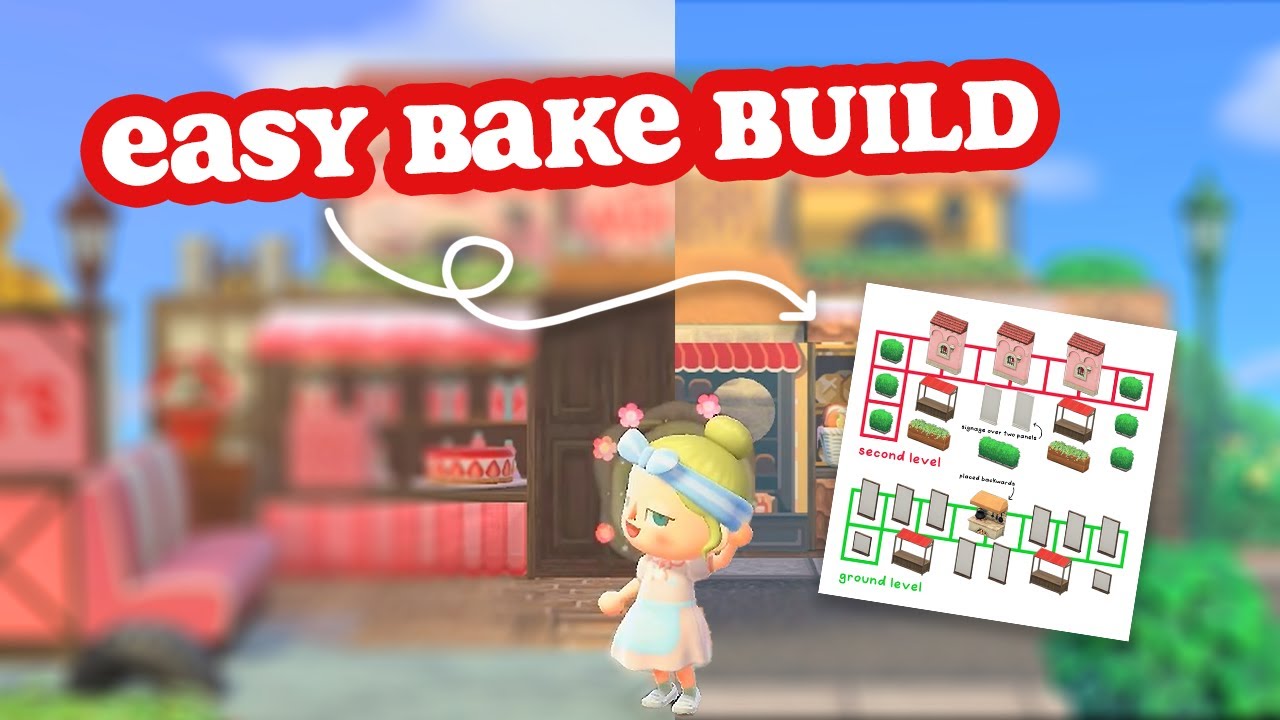 1 Bakery Build Styled 2 Ways! - Animal Crossing New Horizons