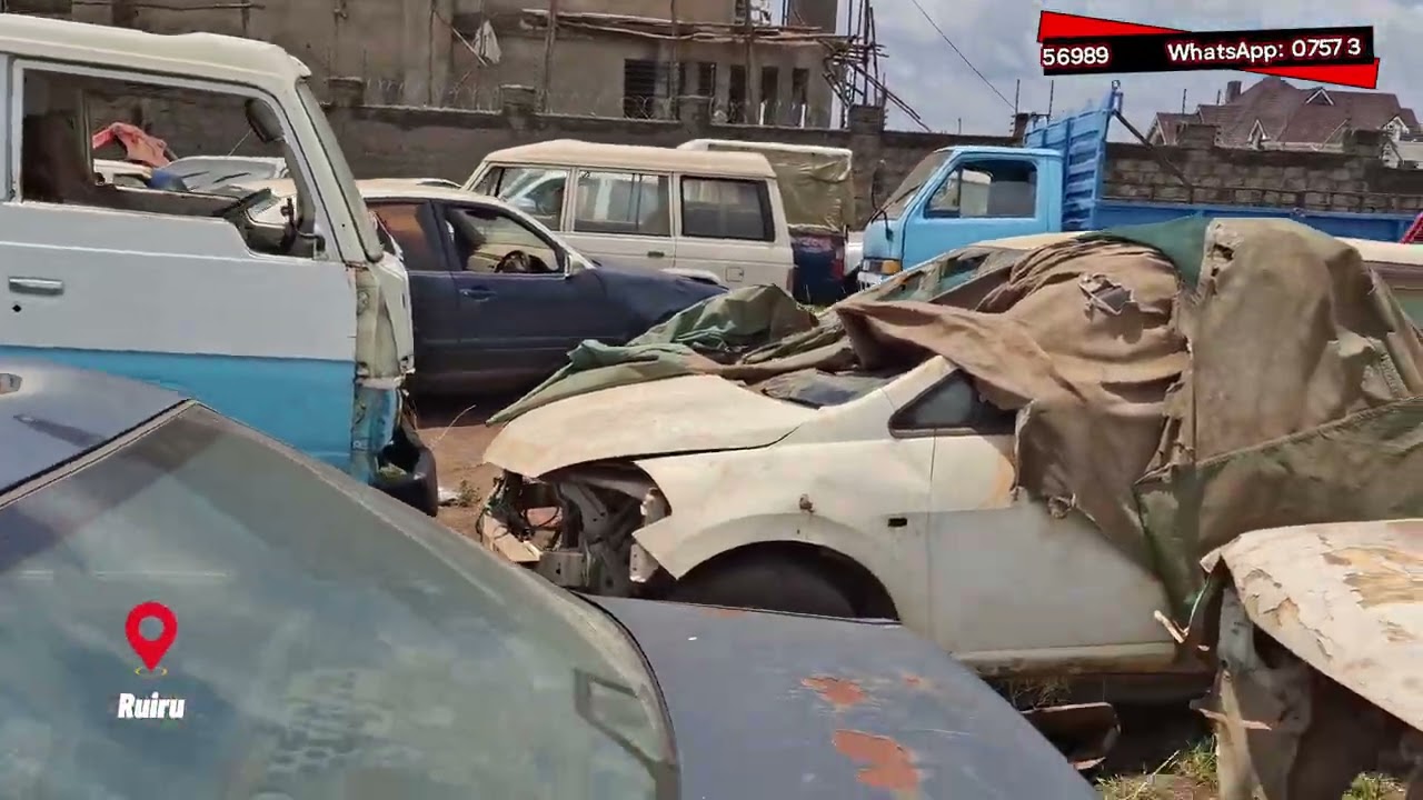 Salvage and Accident cars selling from Ksh 10,000. HURRY UP 