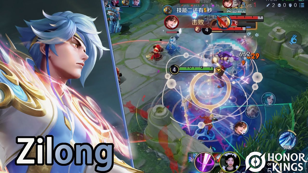 HonorofKings （Zilong ）The best skin of Zilong so far｜A melhor skin de Zilong até agora