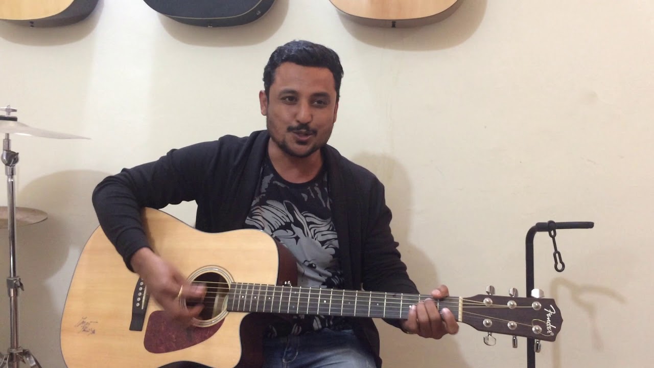 Jaadu Teri Nazar Acoustic Guitar Cover By Arvind | Darr | Udit Narayan |