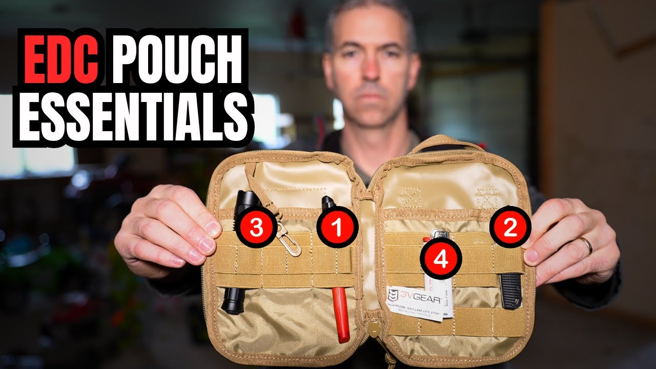 Former CIA Officer's EDC Survival Pouch Essentials