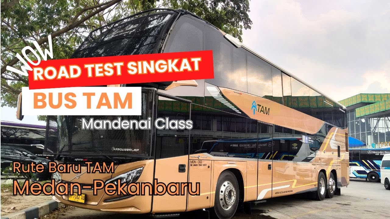 Intip Bus Baru TAM Yang Buka Rute Medan-Pekanbaru