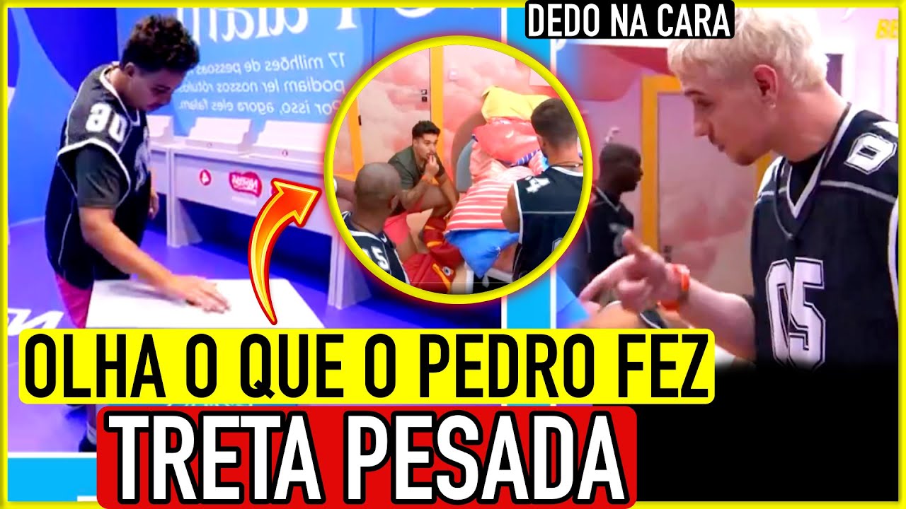🔴PROVA DO ANJO TERMINA EM TRETA PESADA! PEDRO FINGE CRISE e TODOS VÃO PRA CIMA DELE; MONSTRO CAUSA +