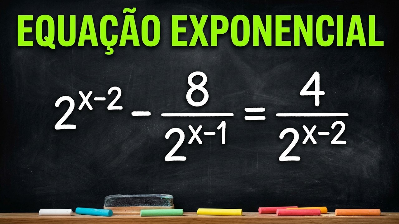 Essa Equação Exponencial com Fração é Top