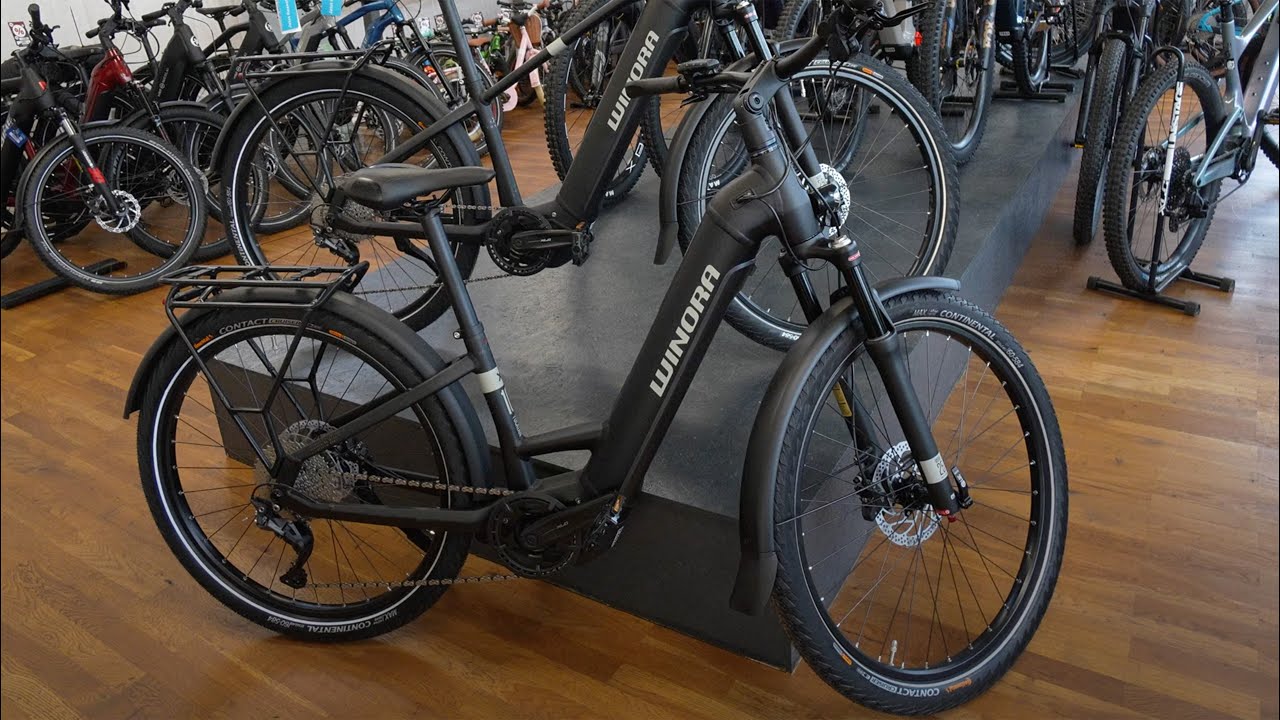 E-Bikes 2024 Winora Yucatan X10 Lowstep Trekking Yamaha PW-S2 Review (Werbung)