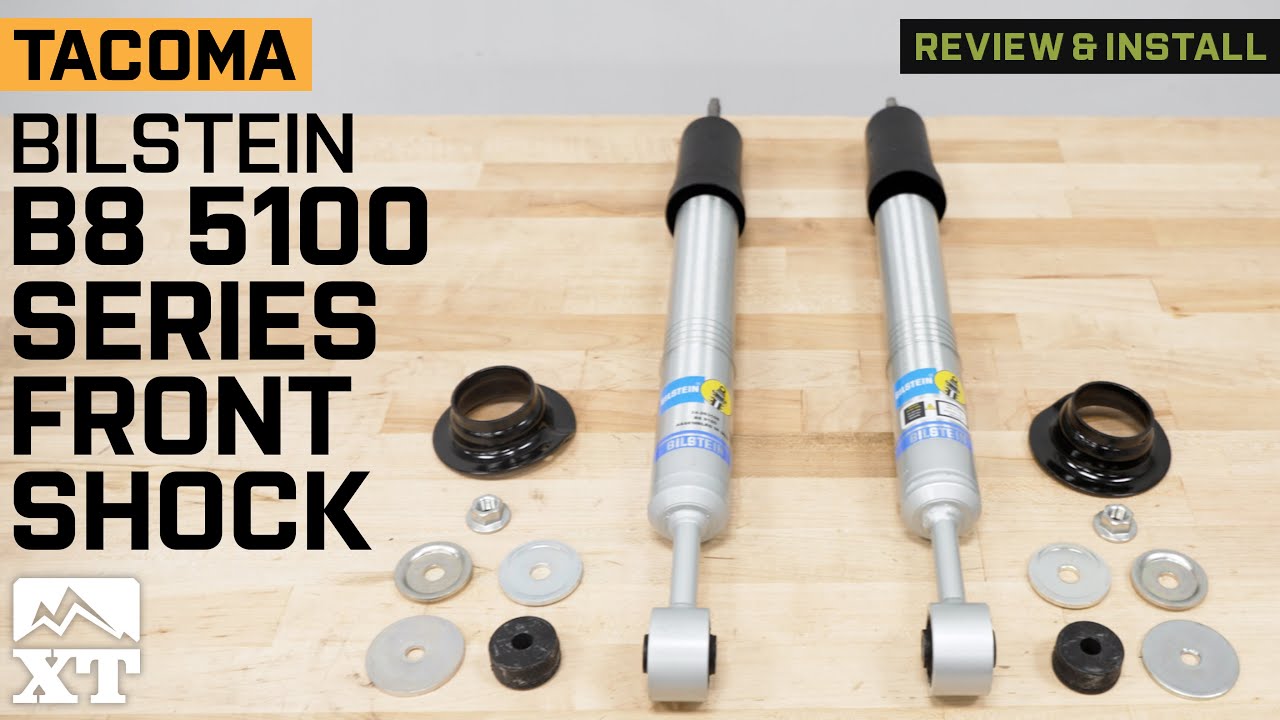 2016-2023 Tacoma Bilstein B8 5100 Series Front Shock for 0 to 2-Inch Lift Review & Install