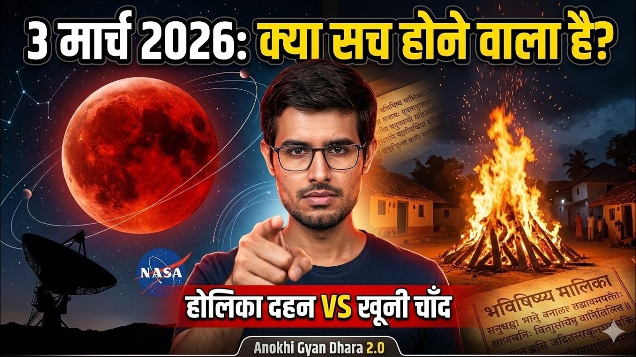 3 March 2026: क्या सच होने वाला है? 🤯 | Blood Moon vs Holika Dahan | Bhavishya Malika