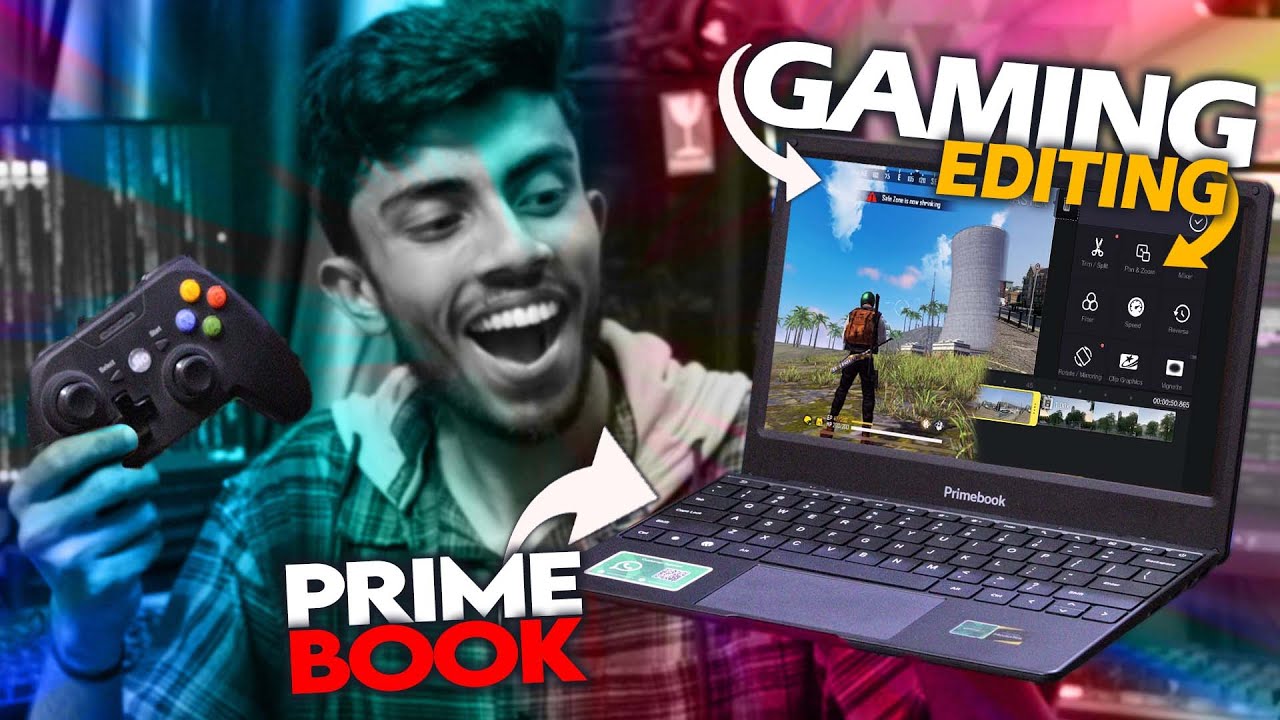 PrimeBook 4G Laptop Gaming & Editing Test! 🔥No JioBook! No Chromebook!! Amazing Performance⚡