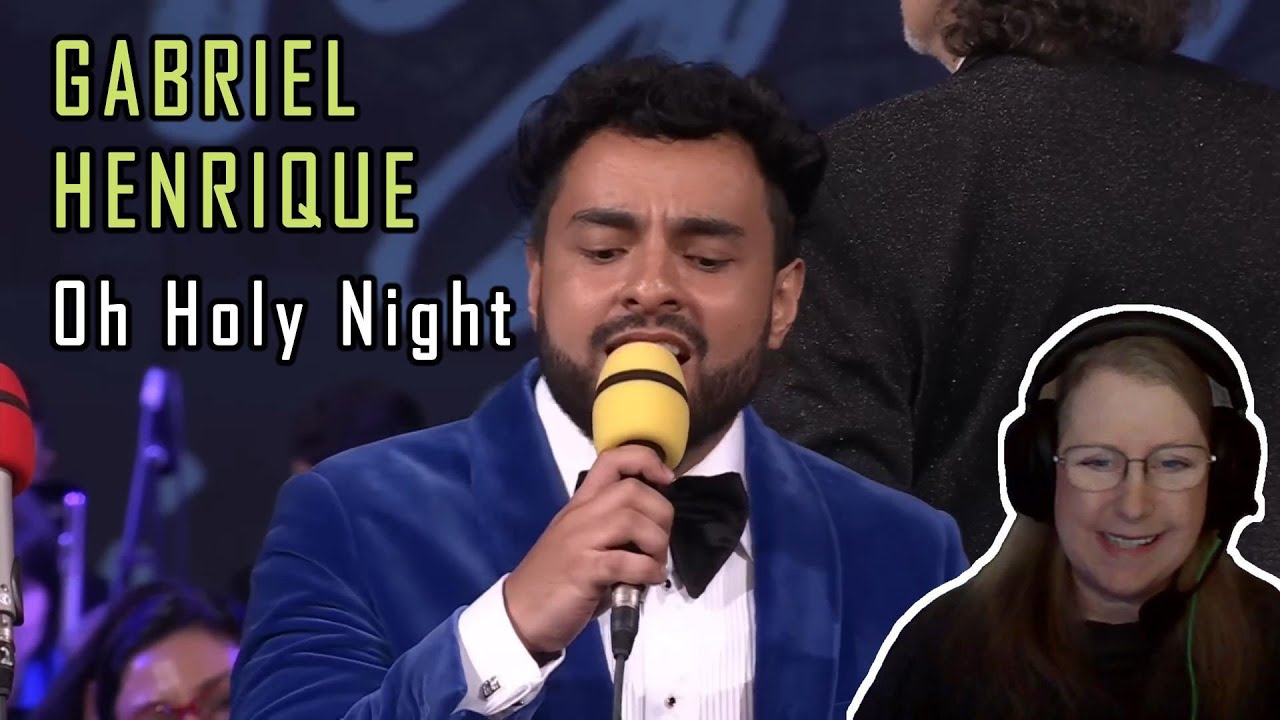 GABRIEL HENRIQUE - Oh Holy Night (Reaction)