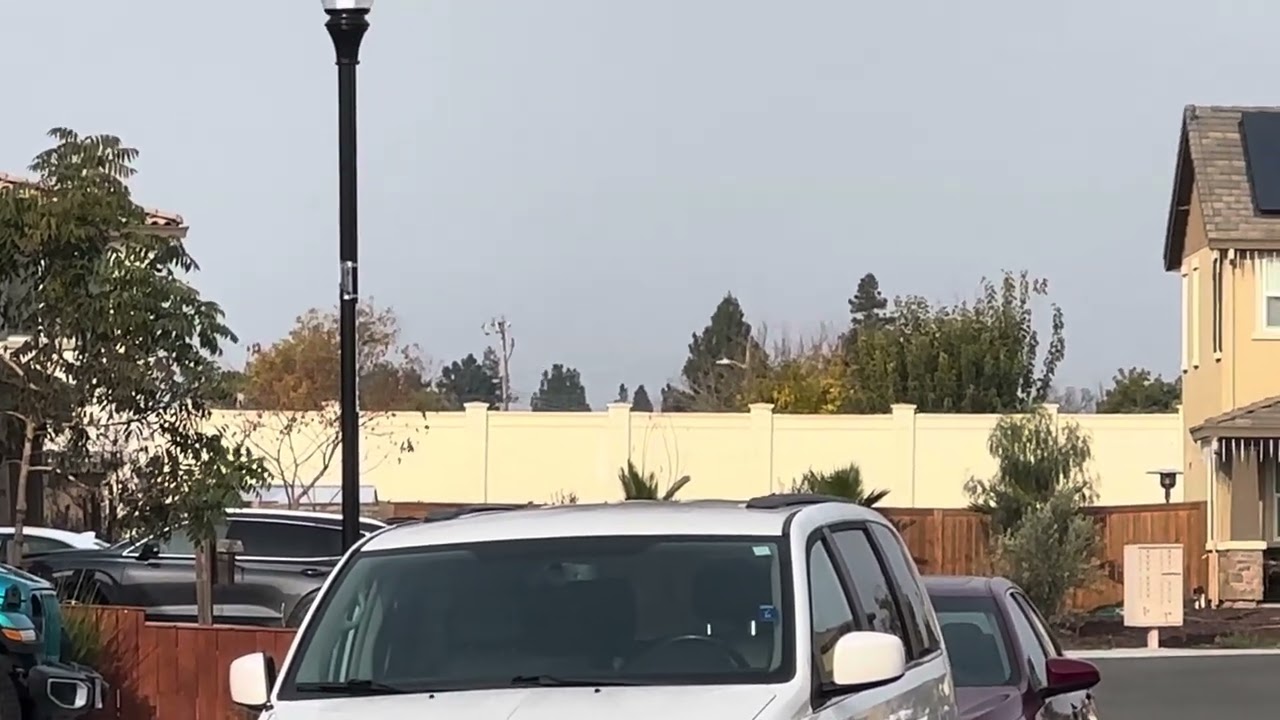 Double-Header Capitol Corridor 531 passes my neighborhood soundwall (12/14/23)
