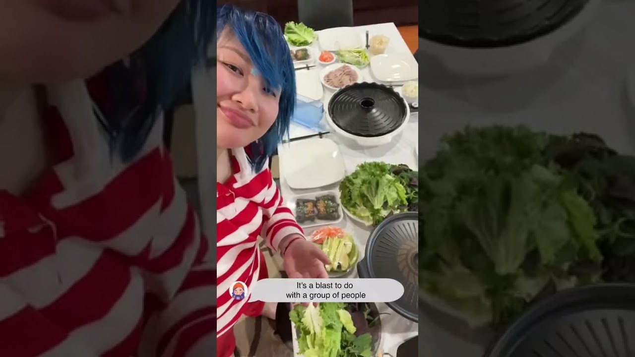 Grill Your Own Spring Roll Party #shorts