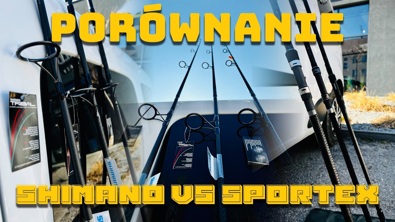 Porównanie wędzisk Shimano TX-4, TX-5 i Sportex Competition