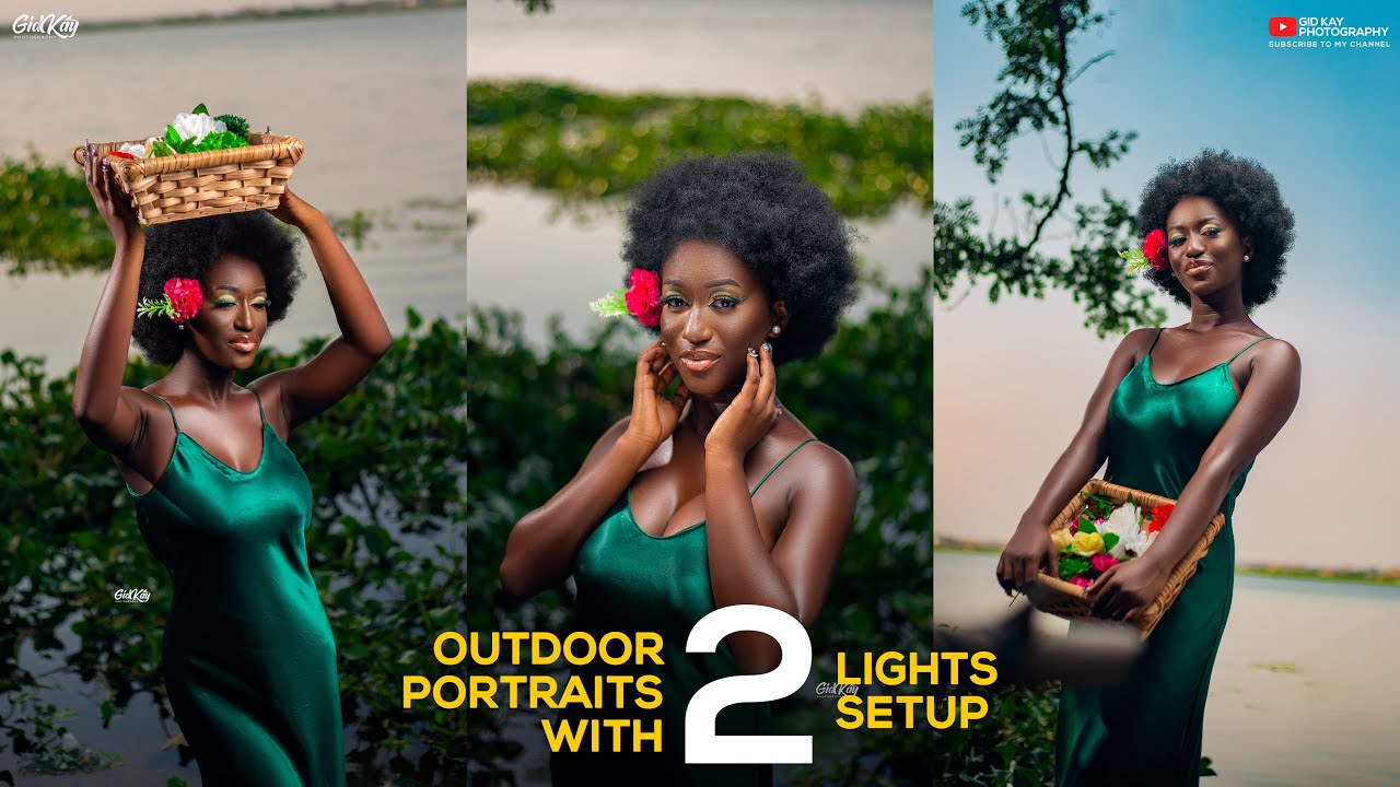 Behind the Scene: Outdoor Portraits With 2 - Light Setup