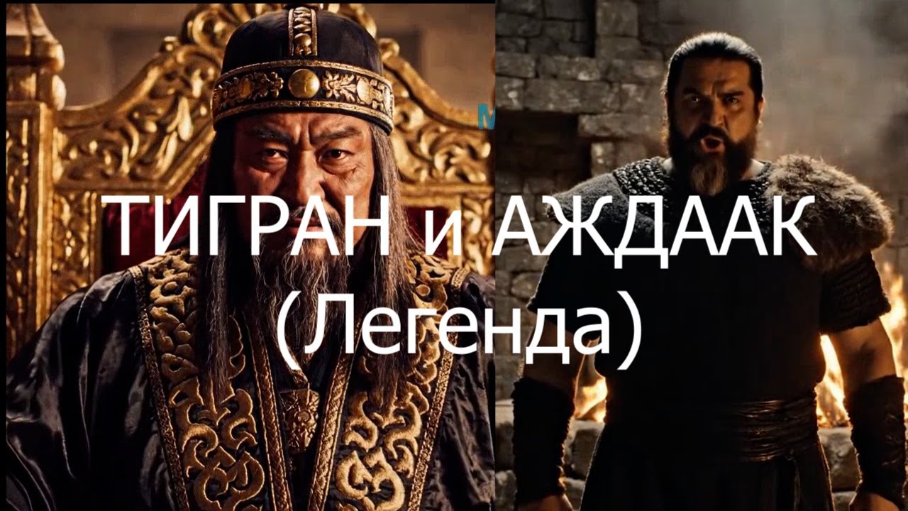 ՏԻԳՐԱՆ և ԱԺԴԱՀԱԿ(ТИГРАН и АЖДААК(Легенда)