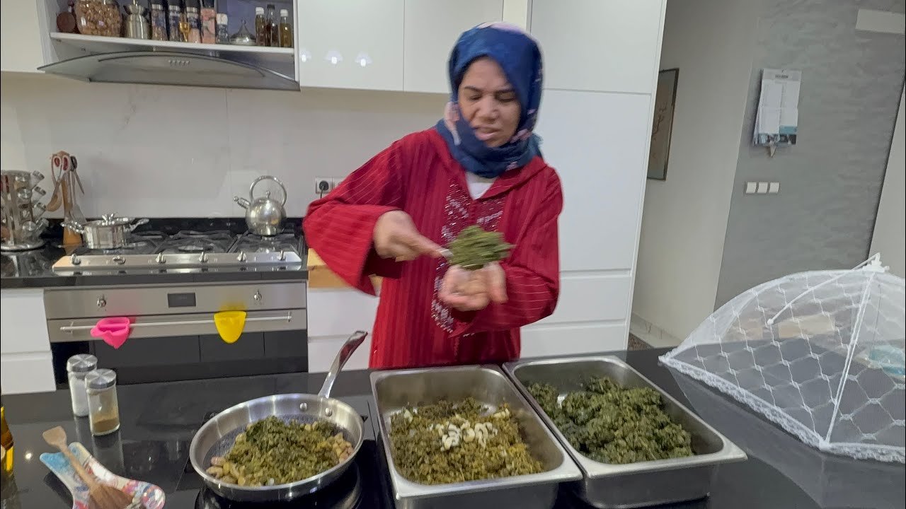 مائدة افطار بشهيوات لمول الدار كنساوهم في رمضان غني بالحديد 