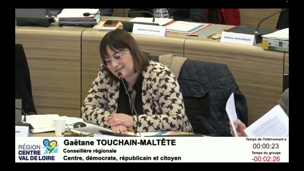 Gaëtane TOUCHAIN-MALTÊTE - Notre Région est une de celles qui investit le moins dans ses lycées