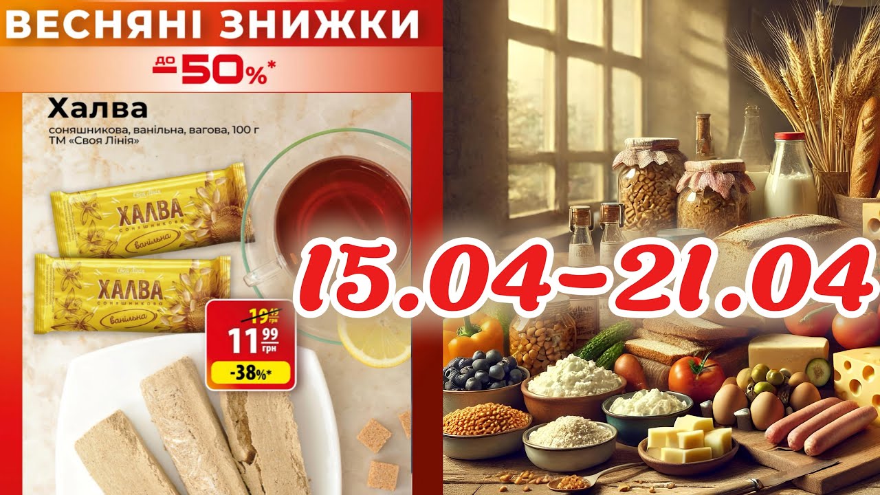 Повний огляд акції Економія АТБ 15.04-21.04😱Неймовірні знижки до -50%