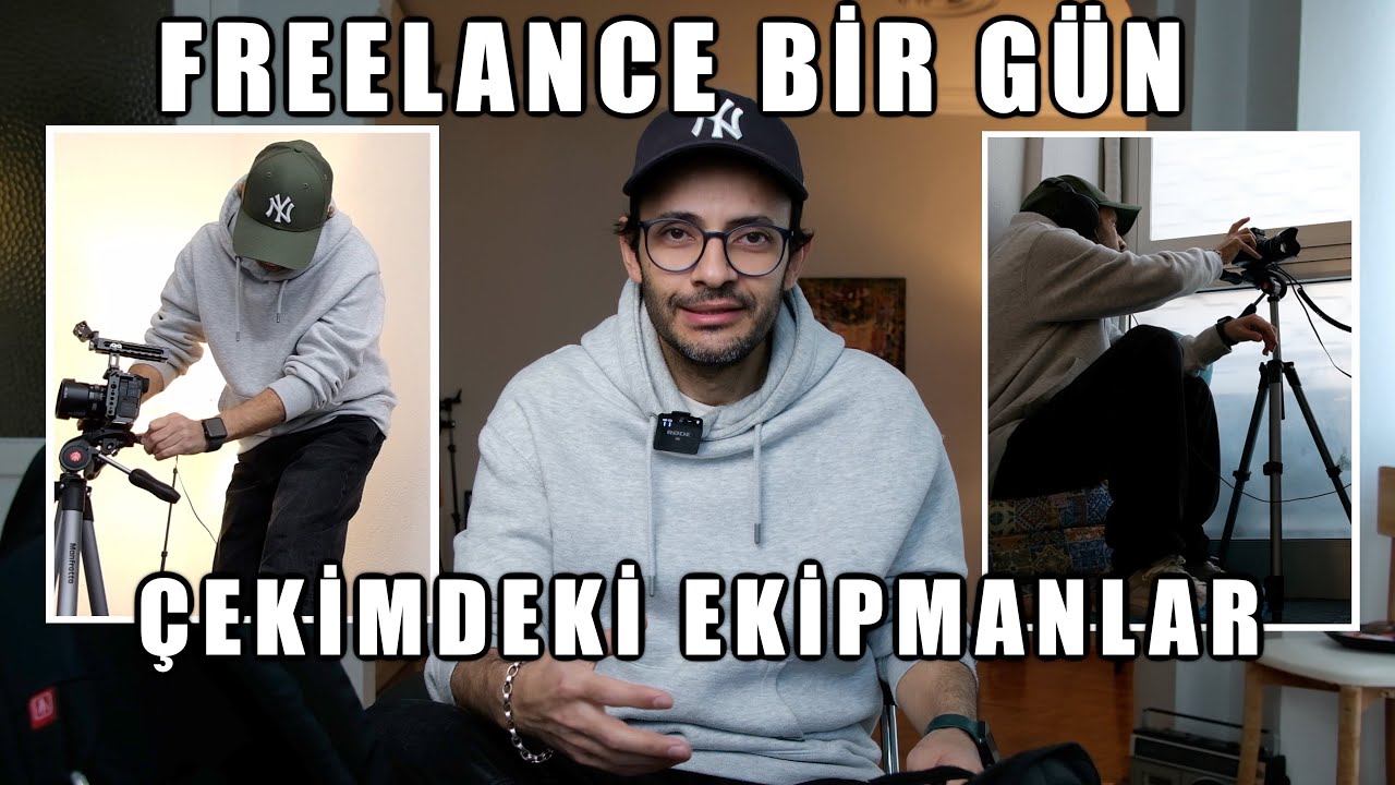Çekimde Kullandığım Ekipmanlar