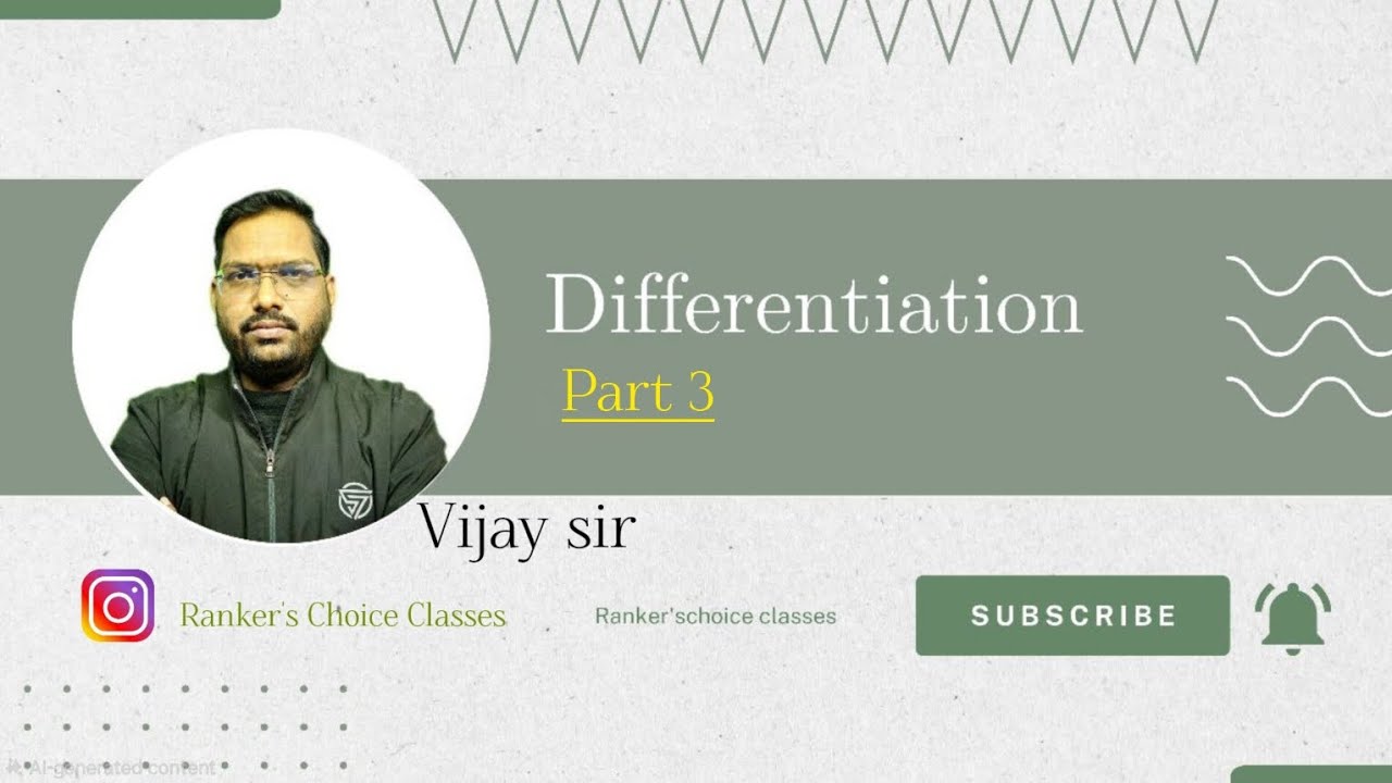 Differentiation part 3            #mathmatics #calculus #maths #differentiation 