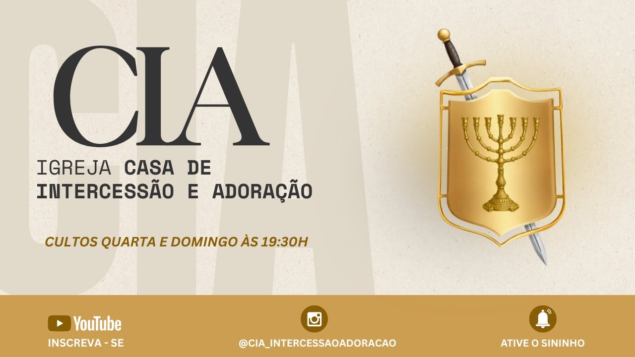Culto de Adoração ao Senhor CIA - 18/03/2026