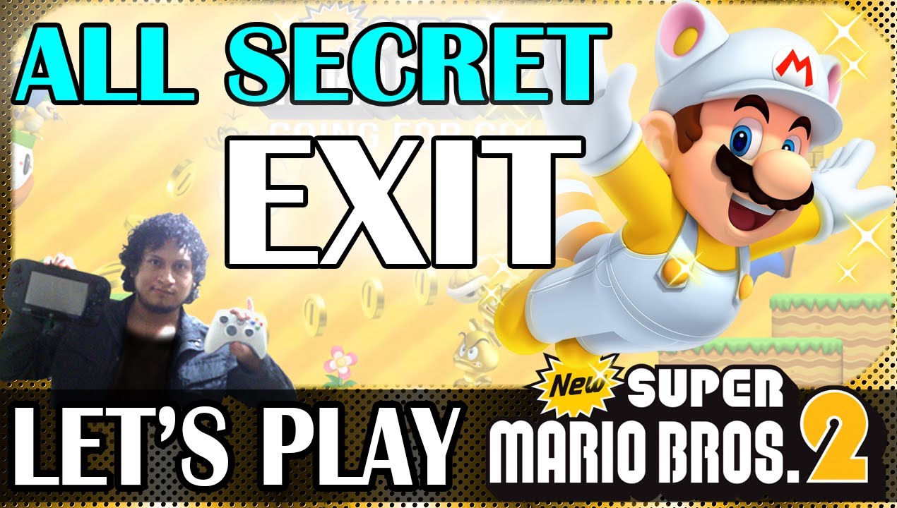 All Secret Exit - New Super Mario Bros. 2 [Nintendo 3DS]