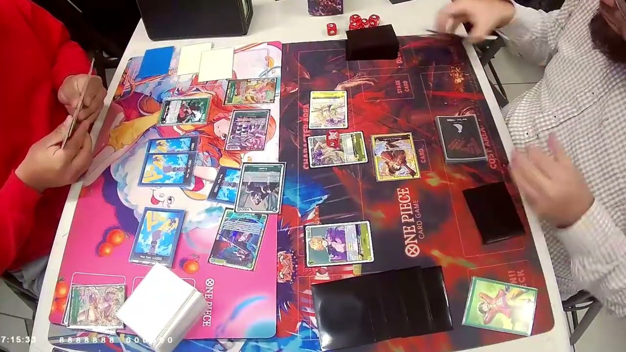 Double Pack Tournament Ronda 1: Mihawk Vs Luffy (ST29)