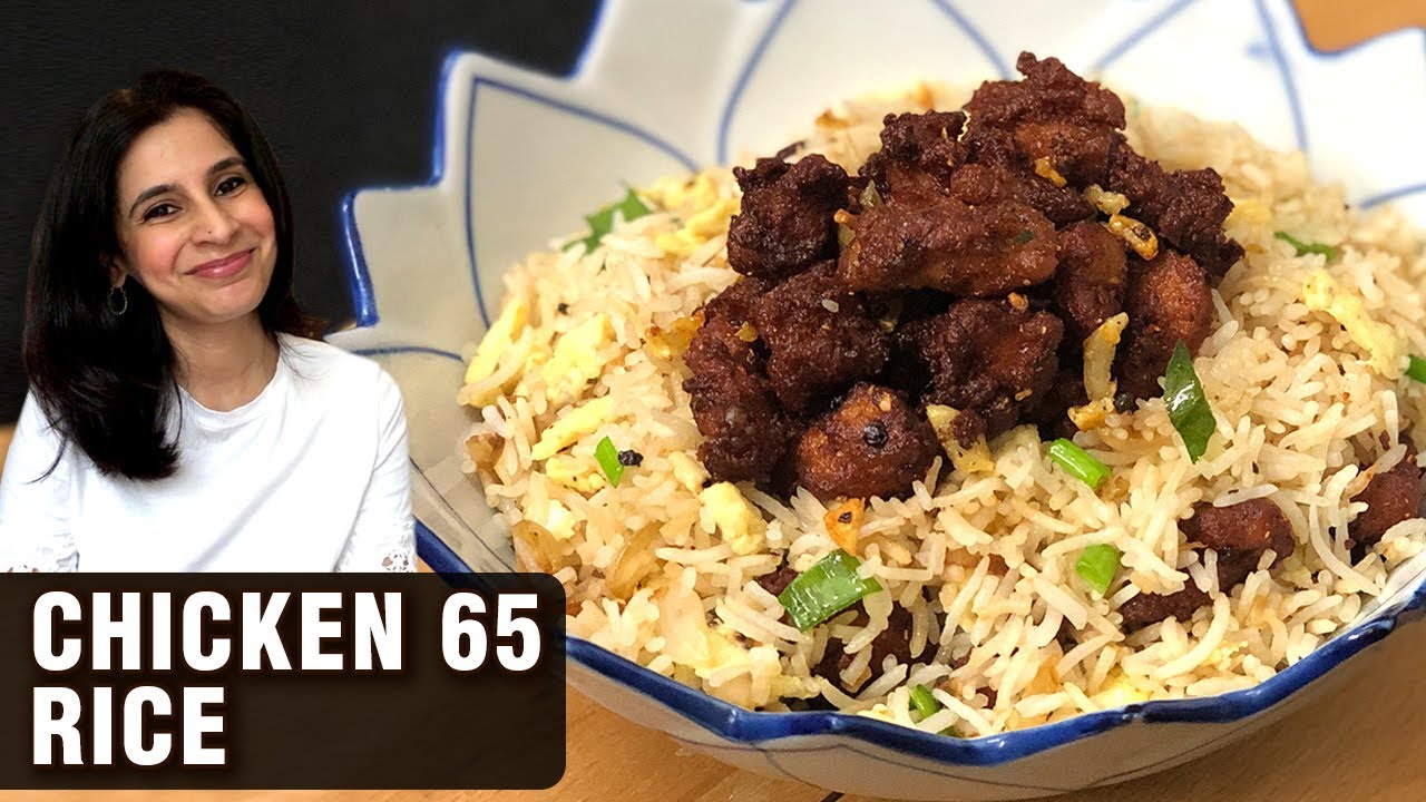 Chicken 65 Fried Rice Recipe | How To Make Chicken 65 With Egg Fired Rice | Chicken Recipe By Tarika