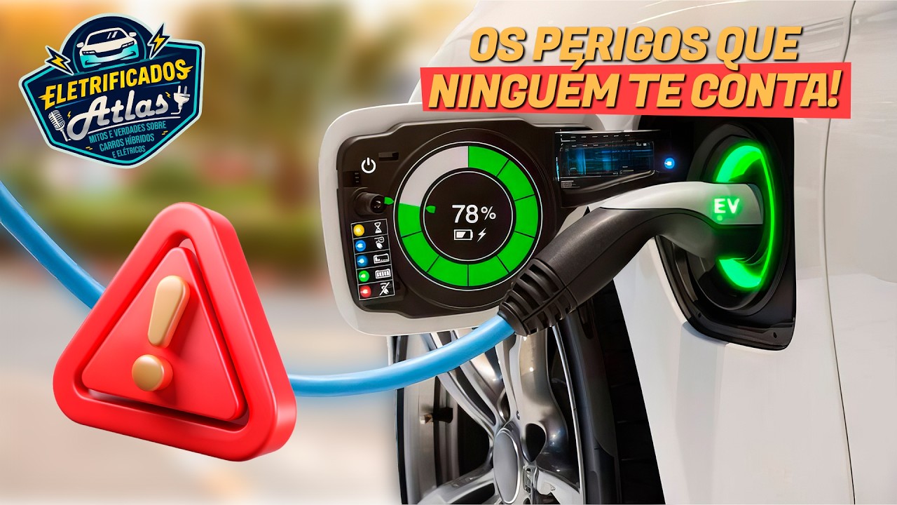O MAIOR PROBLEMA e MAIS POLÊMICO!🚨 Recarregar um carro elétrico PERIGOS QUE NINGUÉM TE CONTA