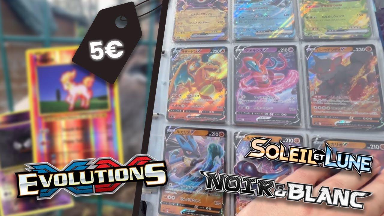 Ouais PAS MAL Cette BROCANTE POKEMON (de belles surprises)