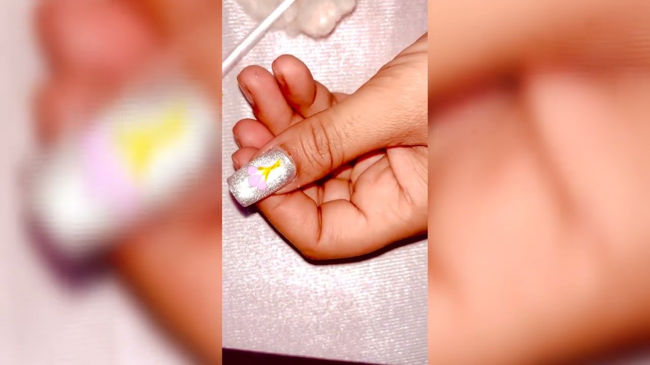 How to make beautiful advance indie art #cat eye #isolated crome art# nail art with anku 🥰