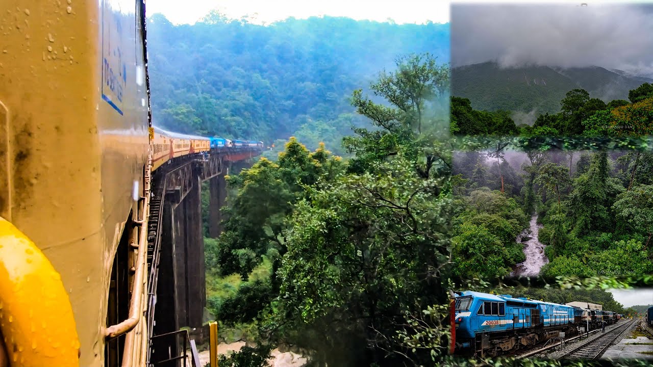 Journey of a Lifetime! Sakleshpur-Subrahmanya Ghat Train Journey in Peak July Monsoon Rains