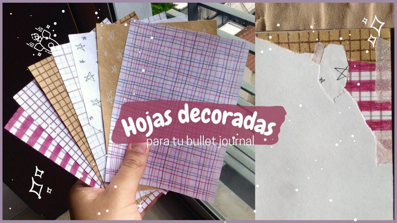 DIY hojas decoradas caseras 🌸 | Orikami Gami