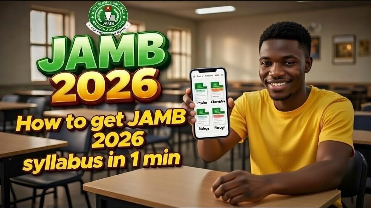 Как получить программу JAMB 2026 за 1 минуту