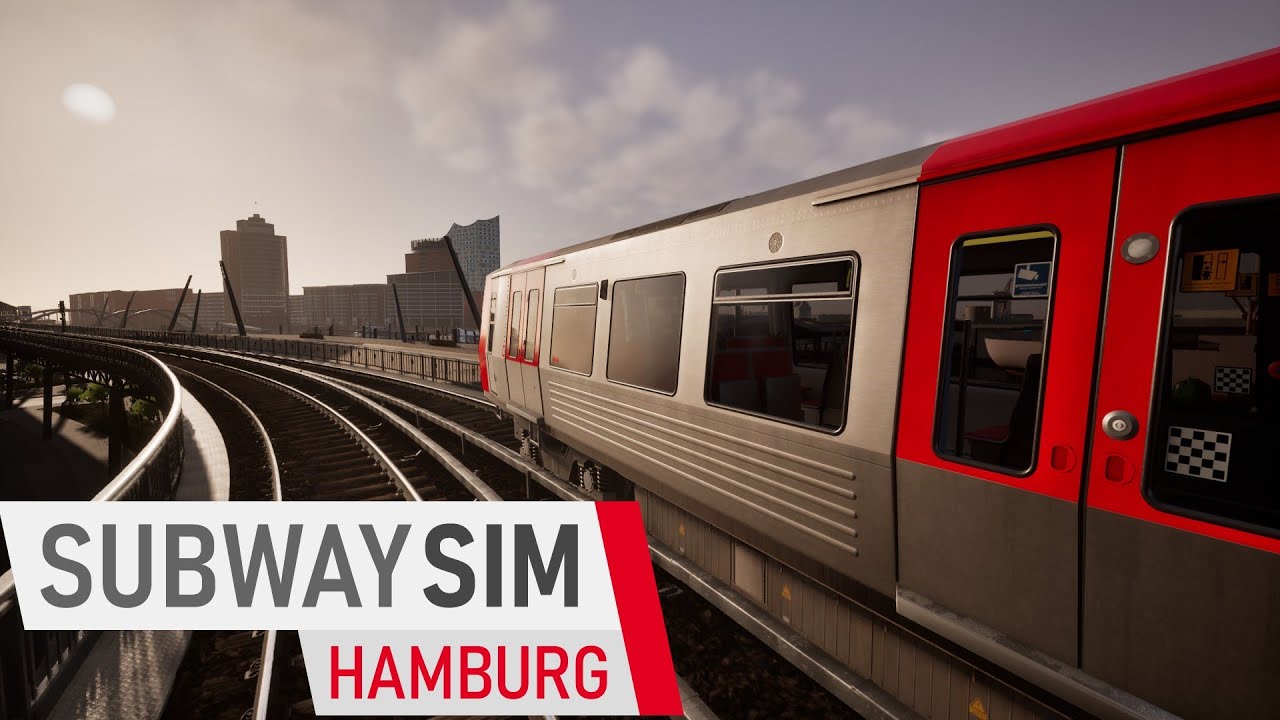 SubwaySim Hamburg Bei Sonnenaufgang zum Rathaus!