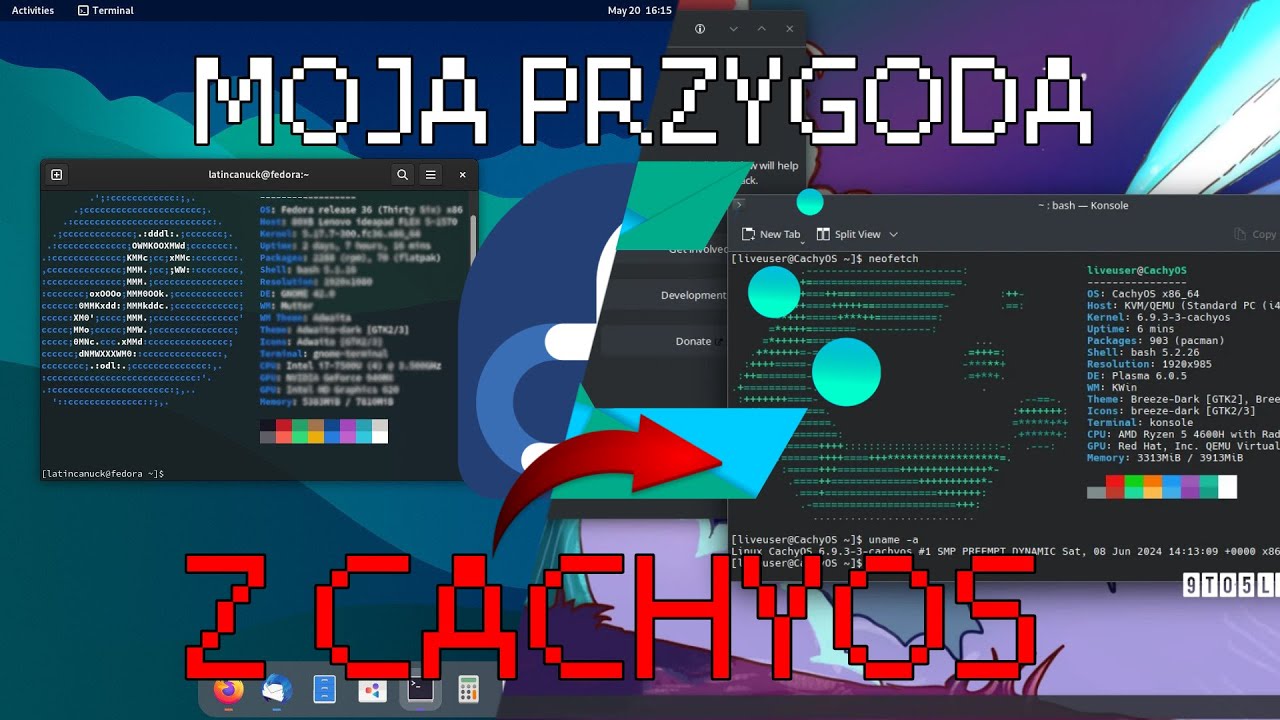 PRZENIOSŁEM SIĘ na Cachy OS