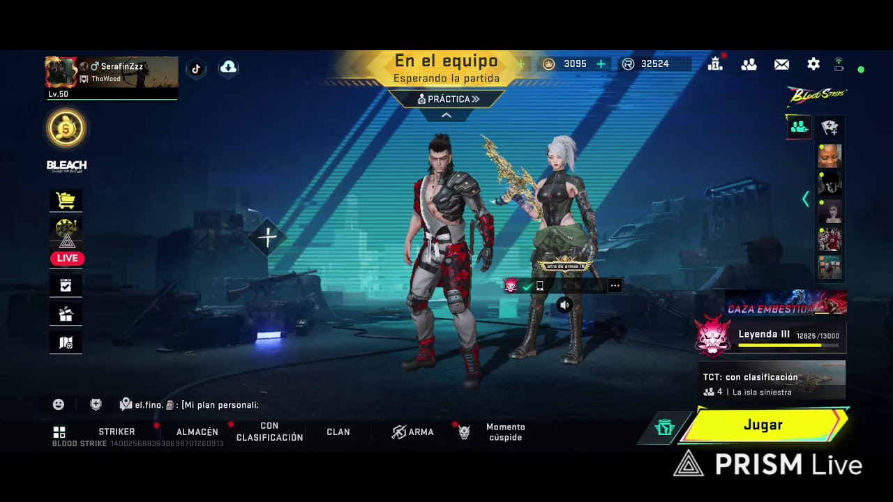 Jugando pvps con gente del chat