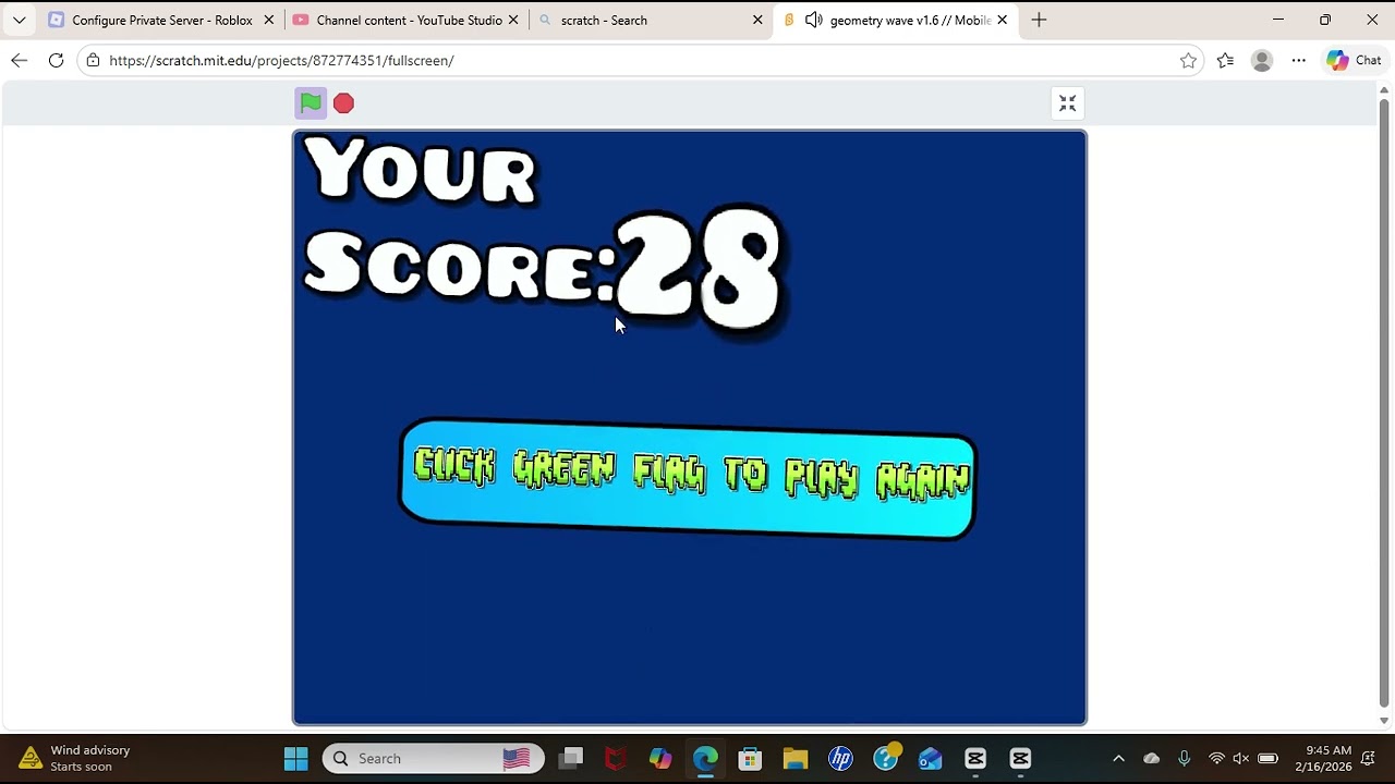 geometry dash!