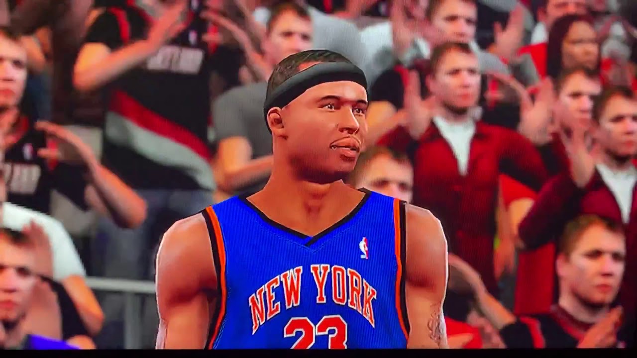 NBA 2K9 - Knicks vs Trail Blazers - No 3 Pointers Gameplay
