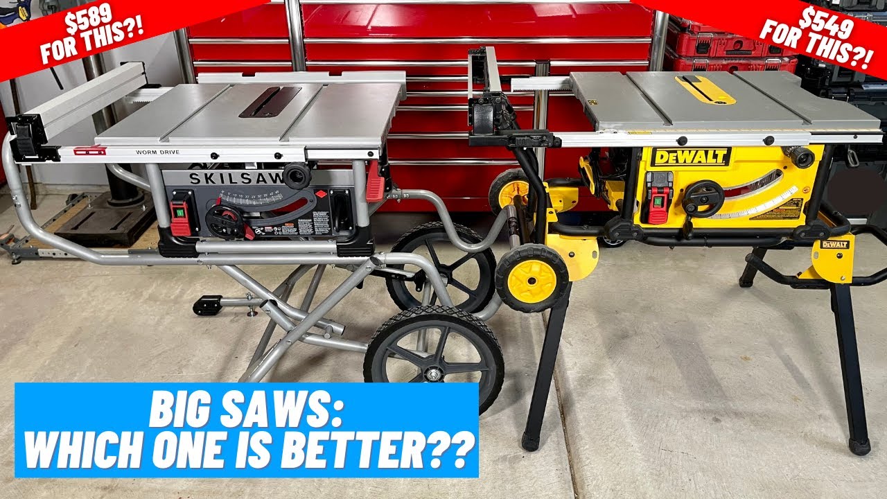DeWALT DWE7491RS и Skilsaw SPT99-11 || Сравнение бок о бок