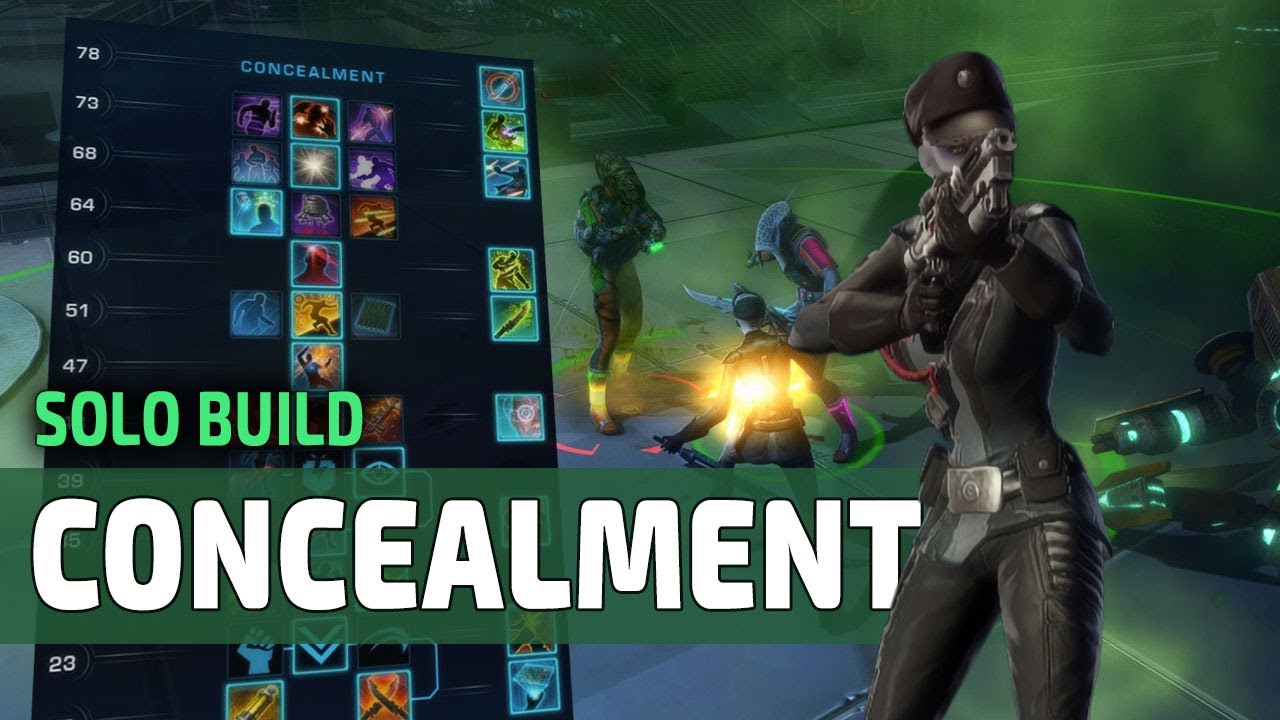 SWTOR Concealment Operative Best Solo Build