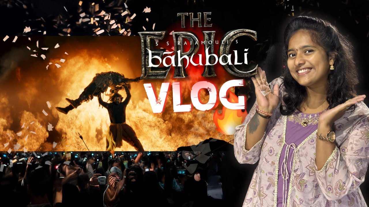 Baahubali: The Epic Vlog | Prabhas Fans Madness | Theatre Full Celebrations 🔥| Anootalks