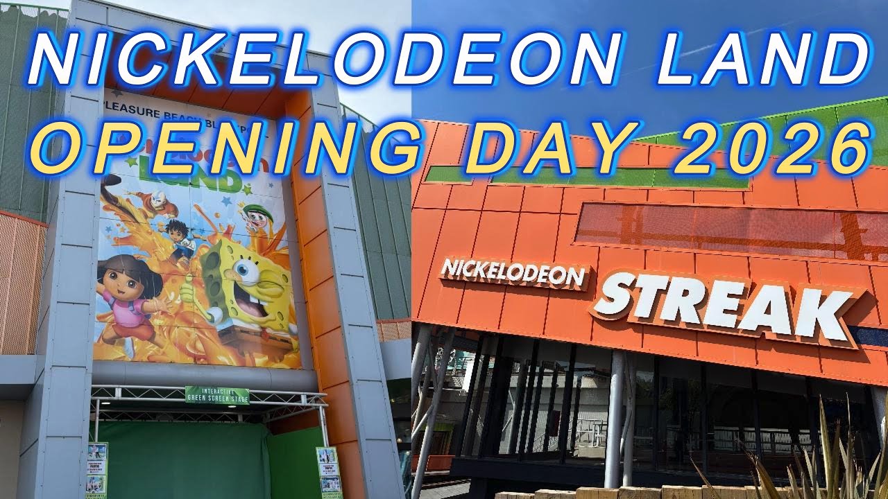 We visited Nickelodeon Land opening day | February 2026