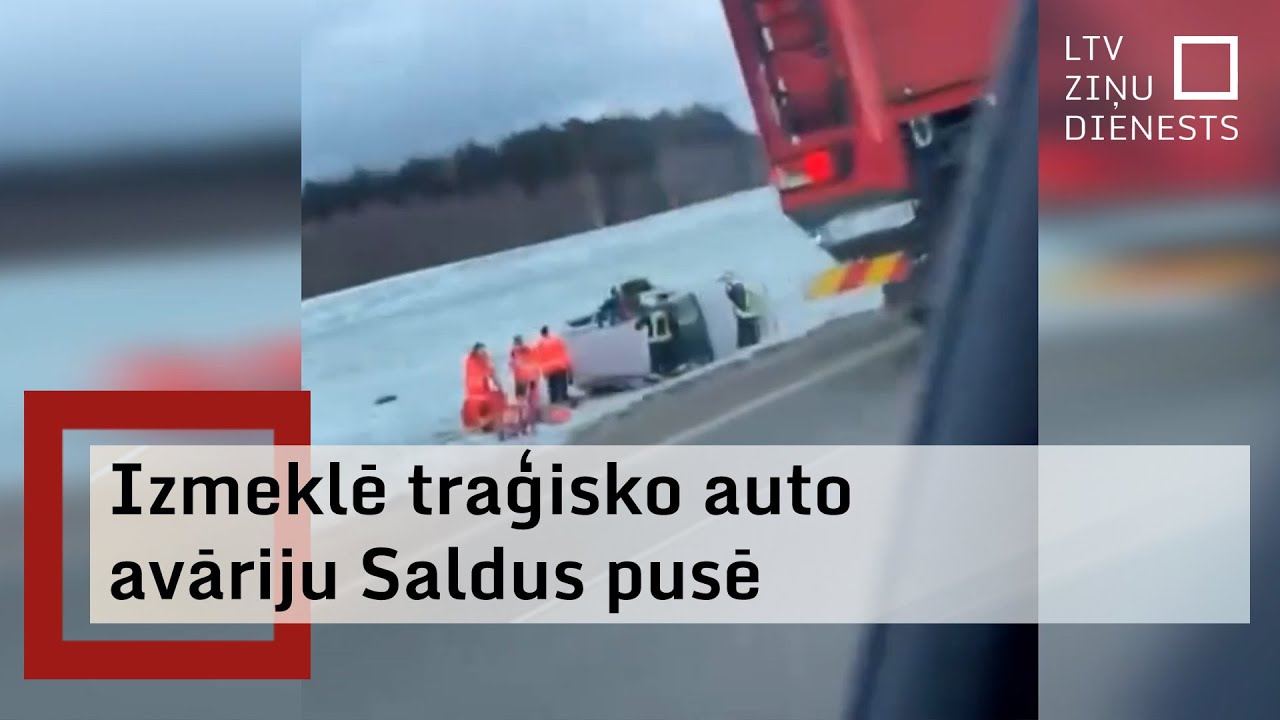 Autoavārijā Saldus novadā gāju&scaron;i bojā trīs cilvēki un divi cietu&scaron;i