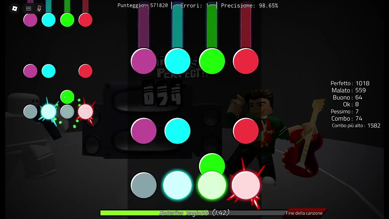 Roblox Basically Fnf remix Liar Dancer new FC goal