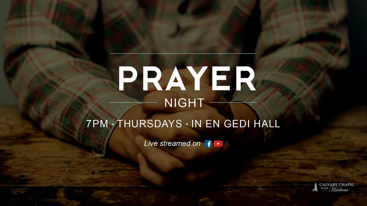 Thursday Prayer Night | 01-08-2026 | Pastor Joe |