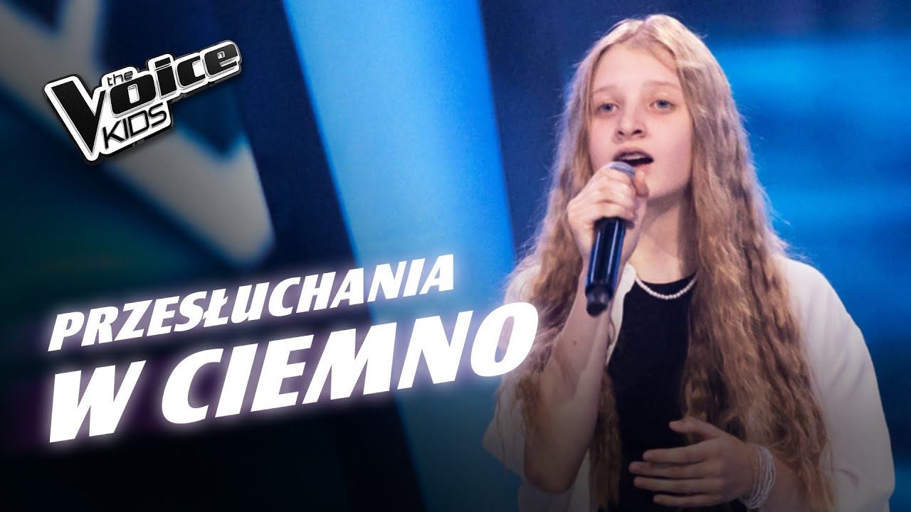 Natalia Kubiś-Mroszczyk - „Always Remember Us...” - Przesłuchania w ciemno | The Voice Kids Poland 8