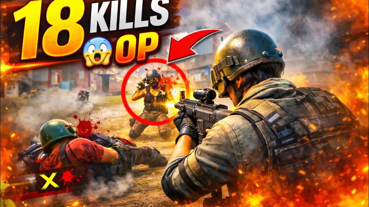 18 KILL LIVIK GAMEPLAY 😱/ 4 Finger Gyro Beast  🔥 ( name change ..jonathan704 )