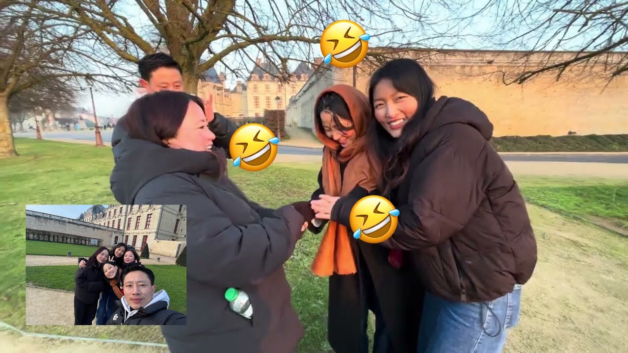 Endless laughs and jokes with my favourite💜 people 😂#Thouars  #tibetanvlogger @Tendolvlog ✌️