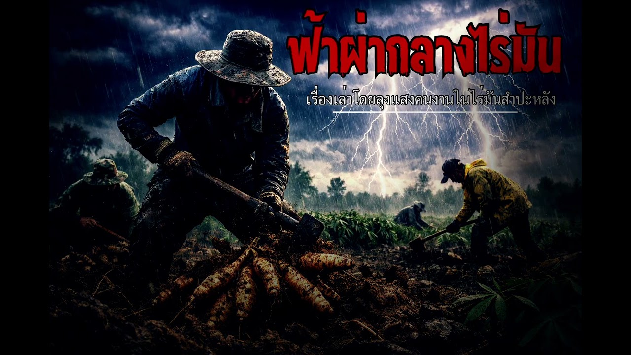 ฟ้าผ่ากลางไร่มัน #horror #เรื่องเล่า #ghost #horrorstories #เล่าเรื่องผี #history #เล่าเรื่องหลอน 