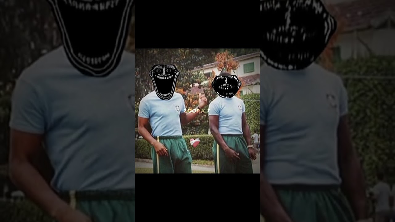 Pele X Garrincha 💀☠️ #viral #football #funny #trending #edit #youtubeshorts #shorts #capcut